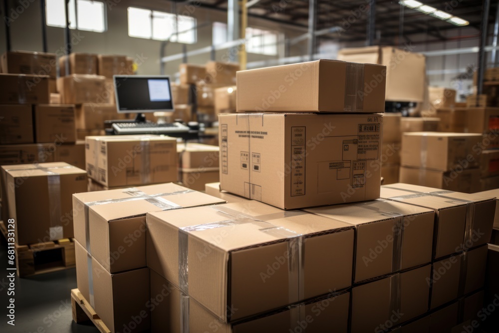 Scanning parcel barcode before shipment