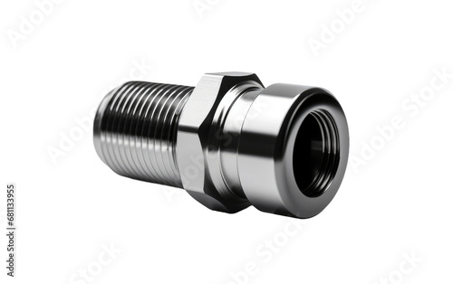 Navigating the Realistic Image of the Radiator Drain Plug on a Clear Surface or PNG Transparent Background.
