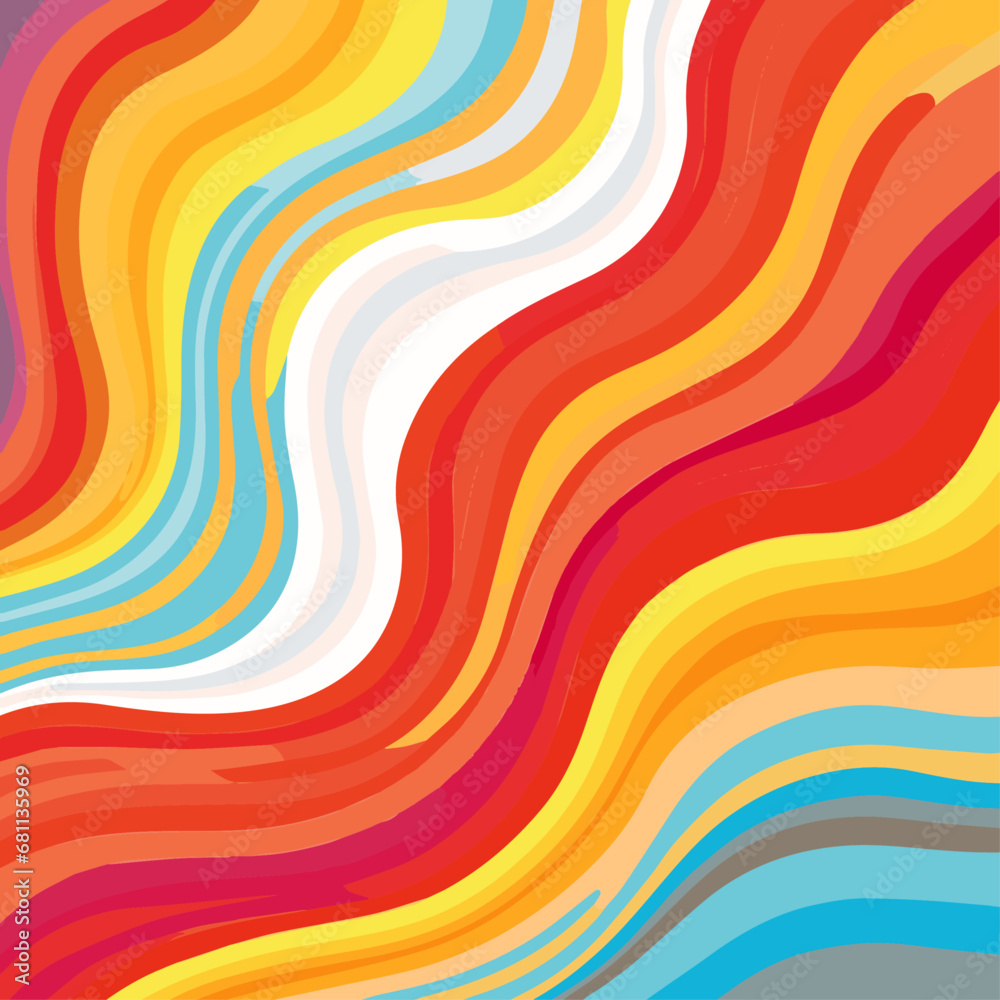 Abstract rainbow background Abstract rainbow background