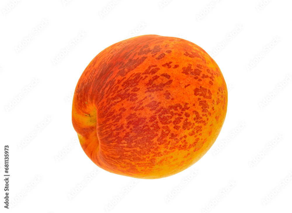 Fototapeta premium peach isolated on white background