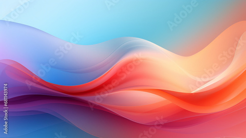 abstract colorful wave background