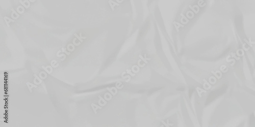 White wrinkled paper crumpled texture. white fabric textured crumpled white paper background. Panorama white paper texture background, crumpled pattern texture background.