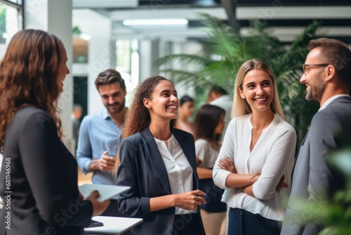 A diverse group of entrepreneurs shaking hands  underscoring the value of diversity in business partnership