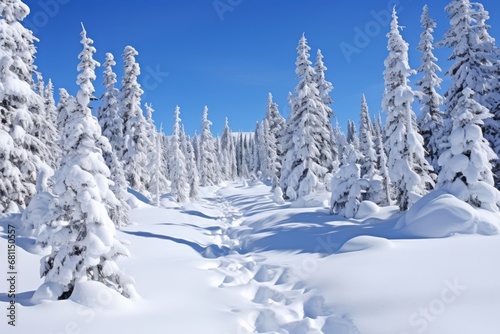 Captivating Winter Beauty. Explore Finlands Majestic Nature in its Icy Wonderland