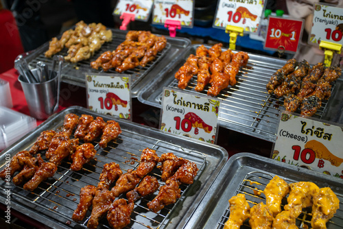 A stock photo related to "Bonchon" would likely show a scene or image related to the popular South Korean fried chicken restaurant chain called "Bonchon."