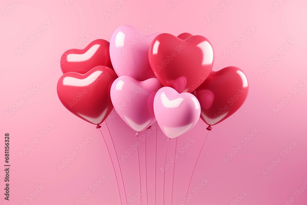 heart shaped balloons