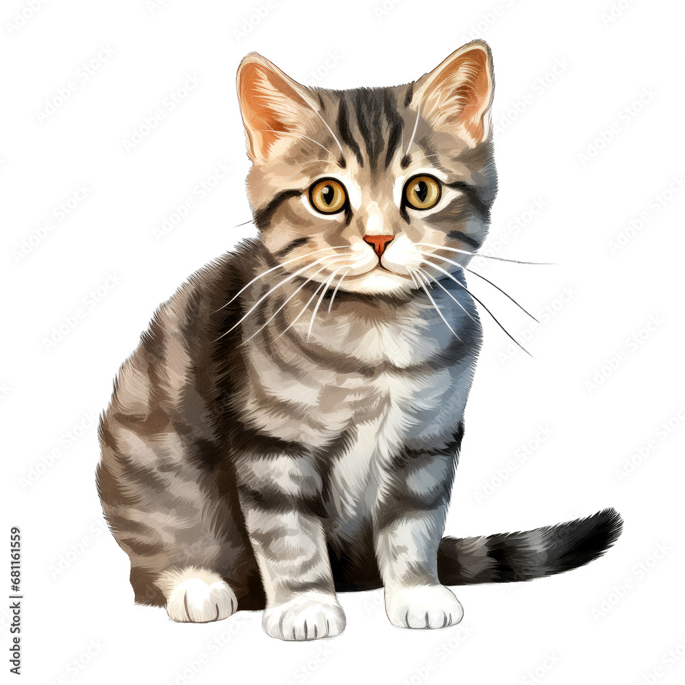 American Wirehair cat png American Wirehair cat png