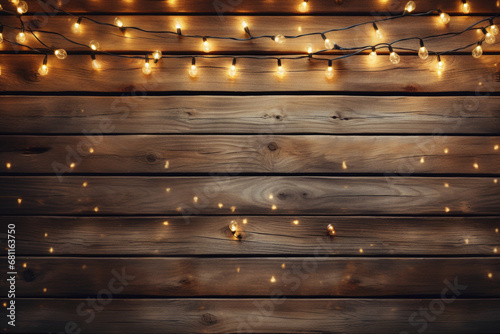 candles on wooden background