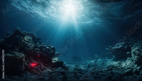 An Enchanting Underwater Cave Filled With Mystical Rocks and Crystal Clear Waters