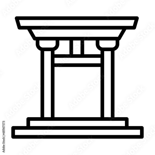 Torii gate Icon