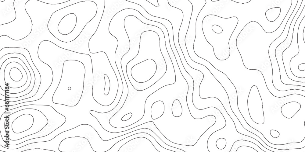 Abstract background of the topographic contours map with geographic line map .white wave paper curved reliefs abstract background .vector illustration of topographic line contour map design . Abstract background of the topographic contours map with geographic line map .white wave paper curved reliefs abstract background .vector illustration of topographic line contour map design .