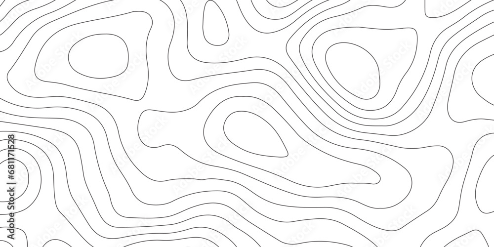 Abstract background of the topographic contours map with geographic line map .white wave paper curved reliefs abstract background .vector illustration of topographic line contour map design . Abstract background of the topographic contours map with geographic line map .white wave paper curved reliefs abstract background .vector illustration of topographic line contour map design .