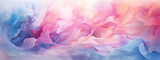 Soft cloud formations in tranquil pastel colors, providing a peaceful and imaginative background.