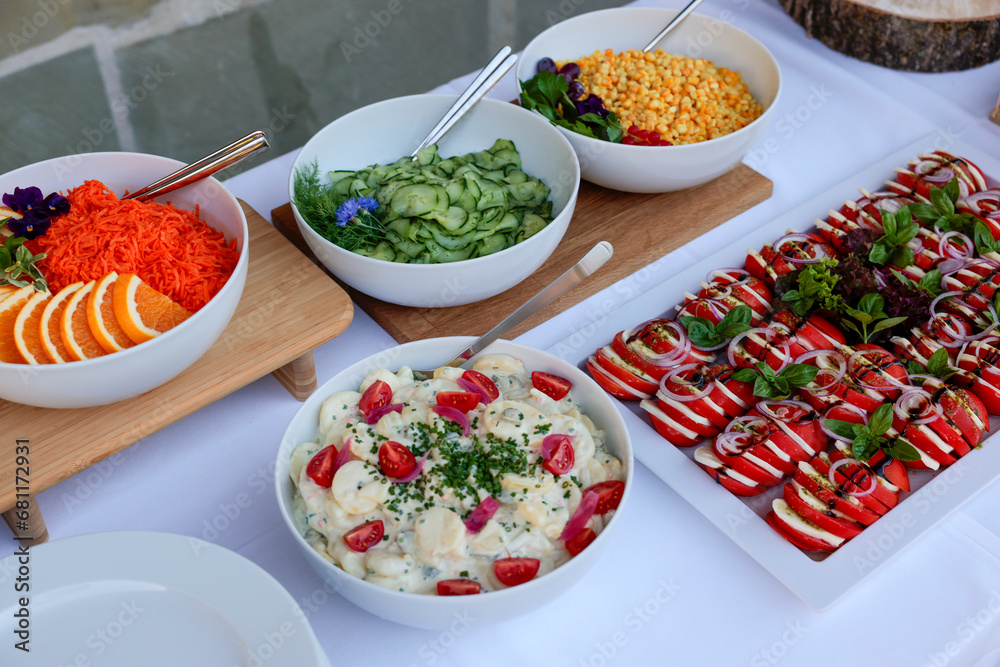 salatbuffet catering partyservice essen