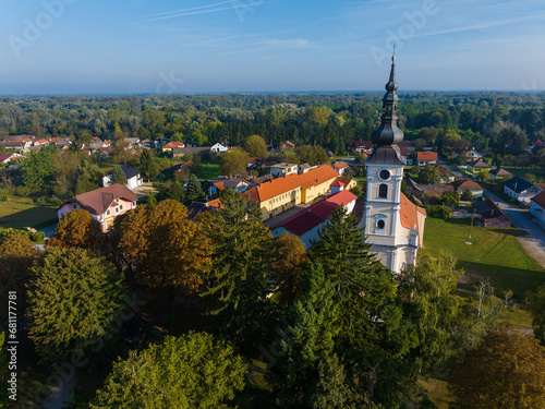 Legrad town in Croatia photo