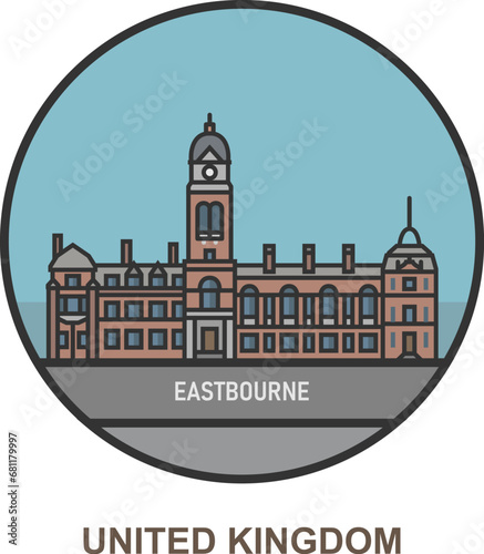 Eastbourne. Cities and towns in United Kingdom