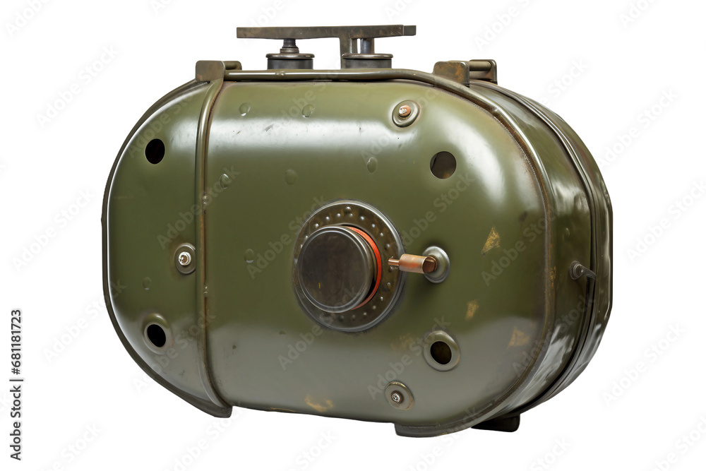 Fuel Tank Isolated on transparent background. Generative Ai