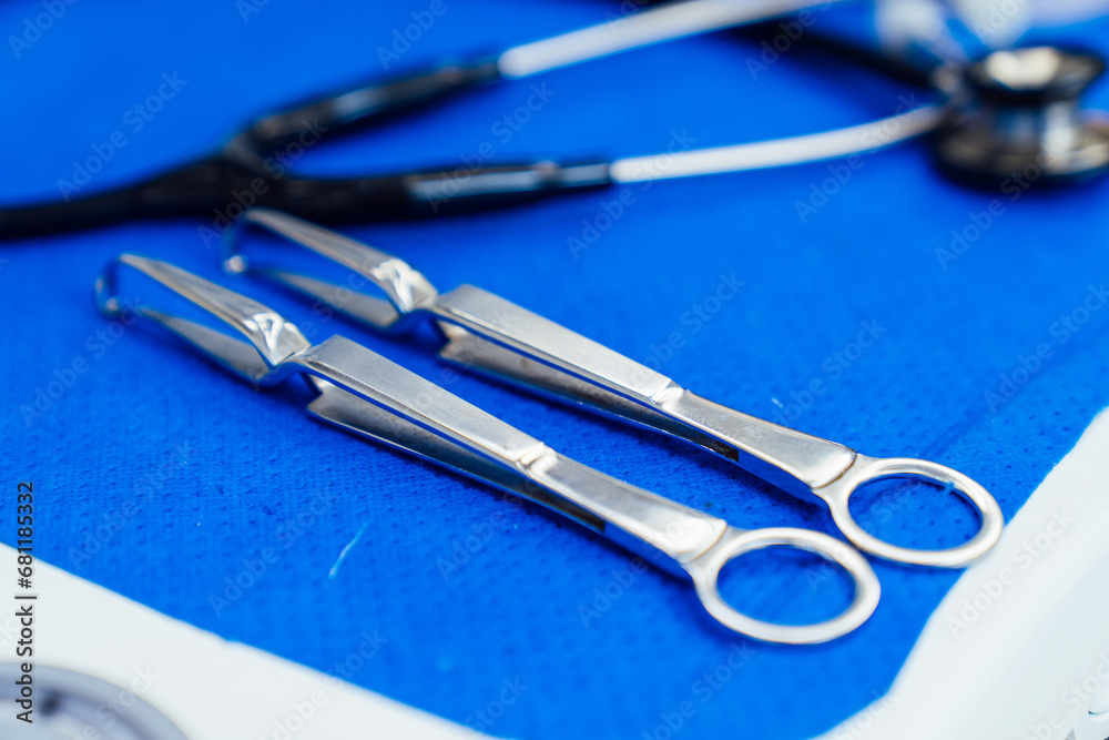 Surgery modern equipment. Operating room surgery tools. Surgery modern equipment. Operating room surgery tools.