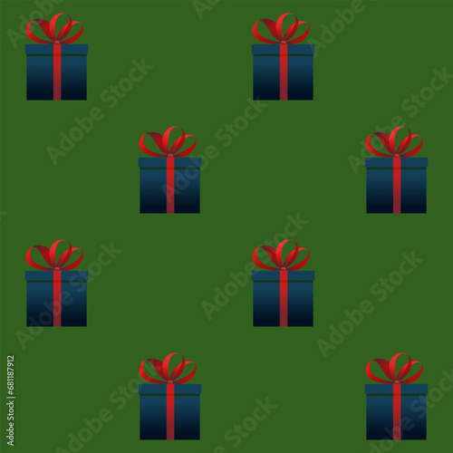 Seamless pattern with gift boxes. Pattern for wrapping paper
