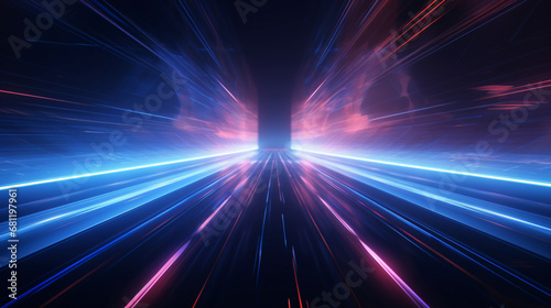 Abstract background light line effect