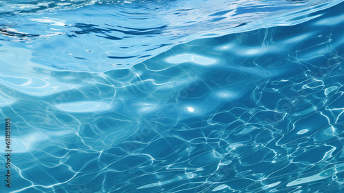 Blue water ripple background © IgitPro