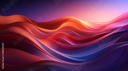 Dynamic gradient galaxy background with a sense of movement and energy. AI generate