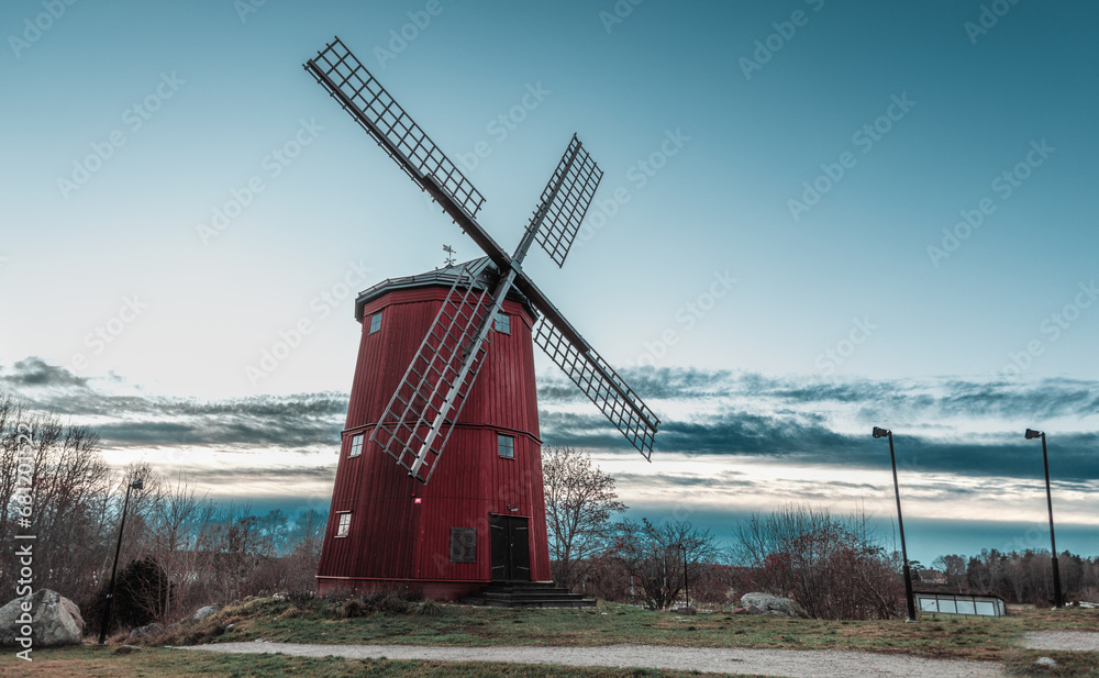 Old Swedish Windmill