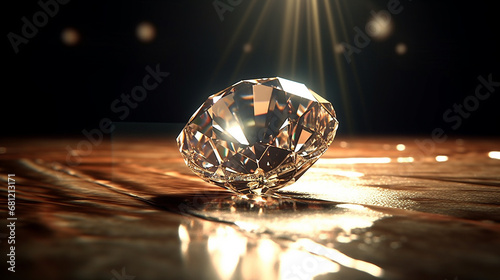 Shiny diamond beautiful dreamstime stock photography reality image AI generated art photo