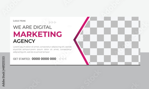 Facebook Cover design. template