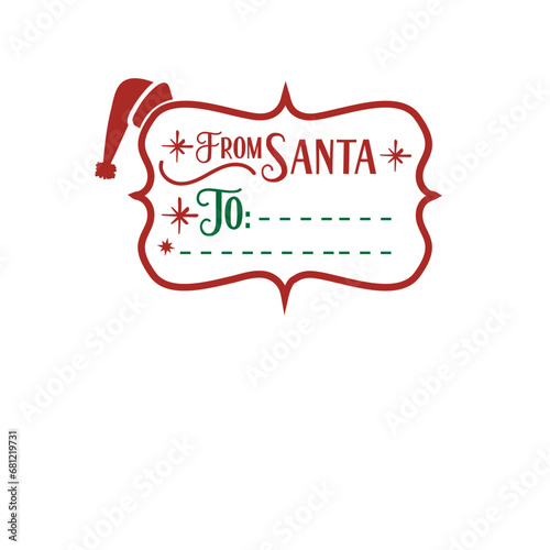 Santa Label