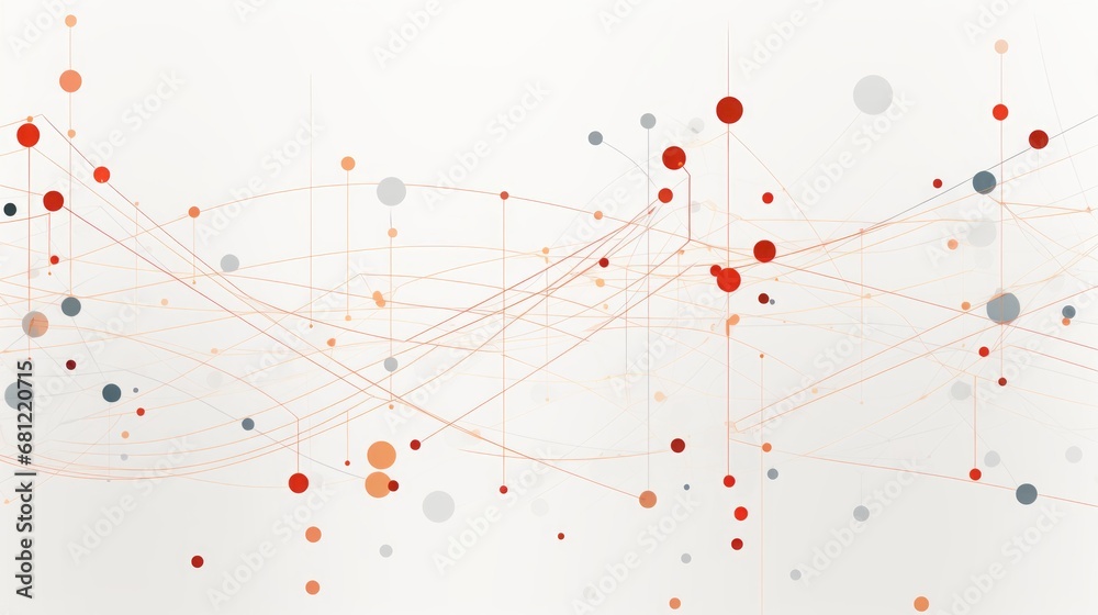 circles on a white background abstraction. circles on a white background abstraction.