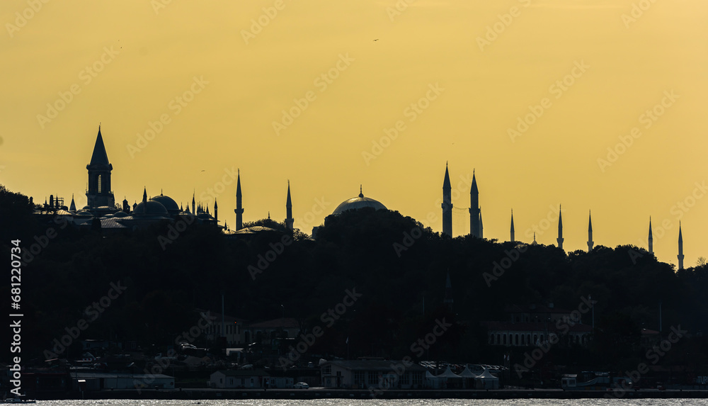 Istanbul city views and galata tower