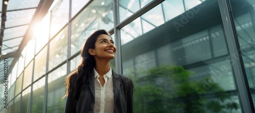 Business woman businesswoman walking smiling in office building Free Download Business woman businesswoman walking smiling in office building - GFXLoad