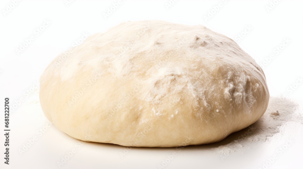 dough on the table. dough on the table.
