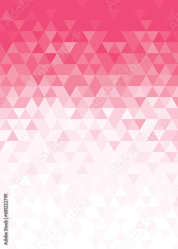 高級感のあるキラキラしたクリスタル風の背景素材_ピンク_縦