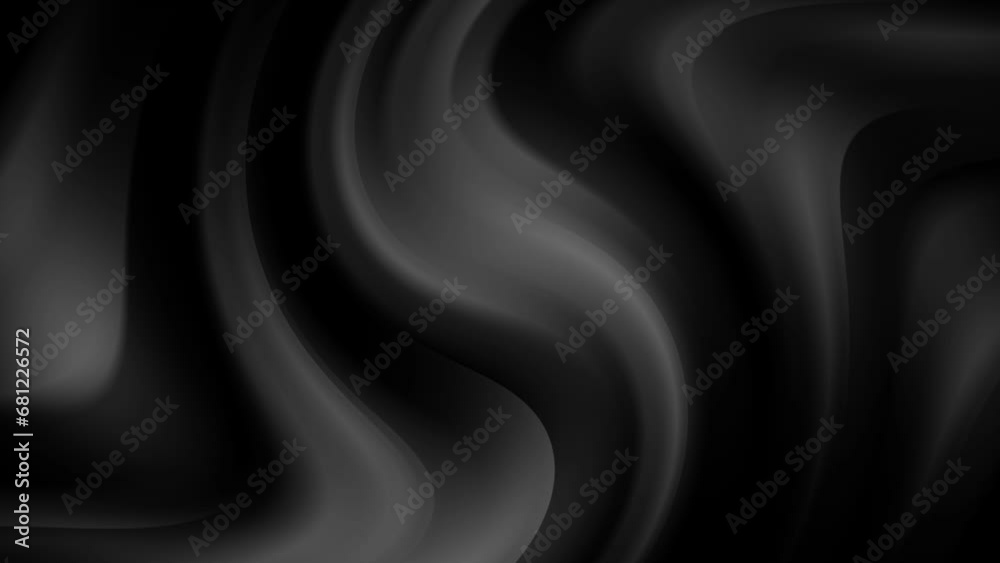 Abstract dark background. Movement of dark waves. Black and gray stripes are moving. Stylish minimalistic background Abstract dark background. Movement of dark waves. Black and gray stripes are moving. Stylish minimalistic background