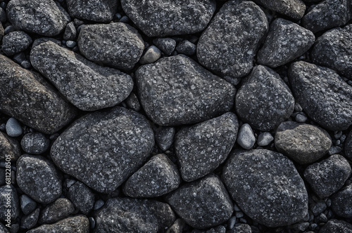 Gray background rocks texture