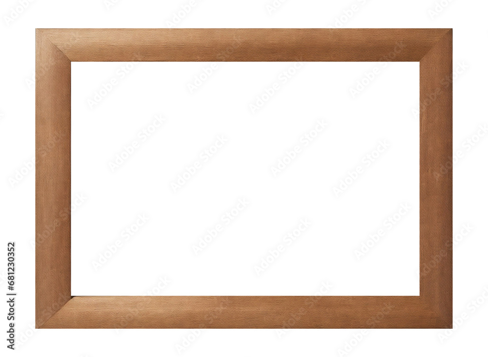 Wooden photo frame with empty copy space isolated on white. Wood frame or photo frame isolated on the white background. Modern frame ideal for advertisement background and photography concept. Wooden photo frame with empty copy space isolated on white. Wood frame or photo frame isolated on the white background. Modern frame ideal for advertisement background and photography concept.