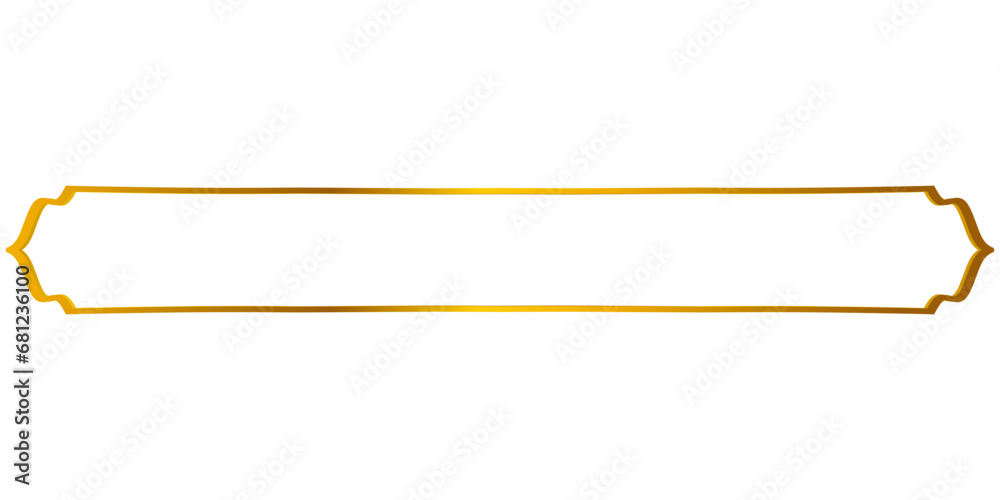 Long size aesthetic Islamic gold text frame Long size aesthetic Islamic gold text frame
