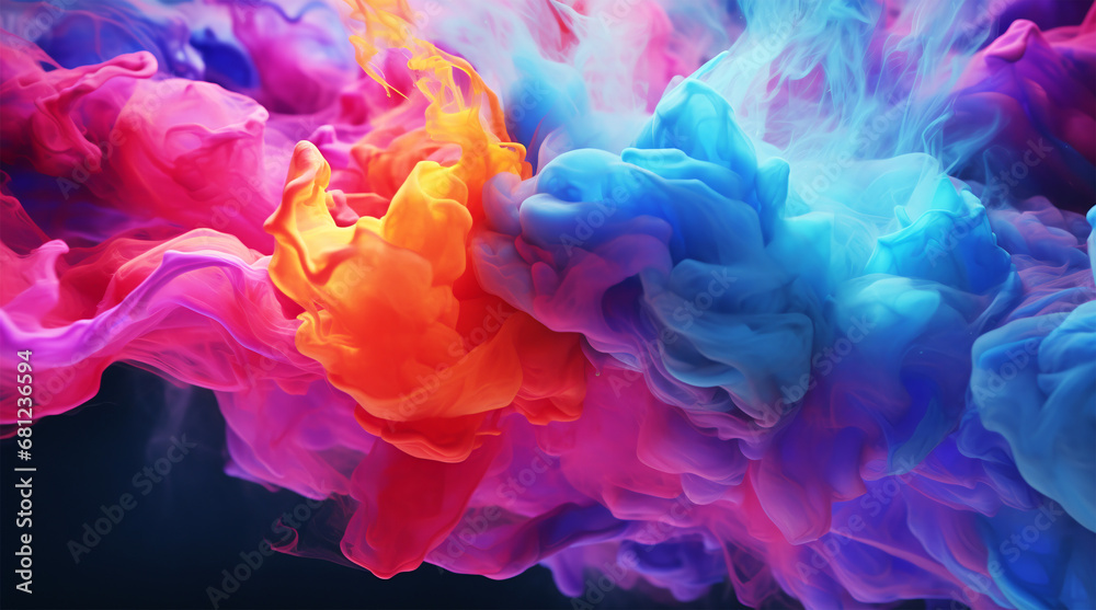 Obraz premium Smooth gradient background for web development ,created by AI