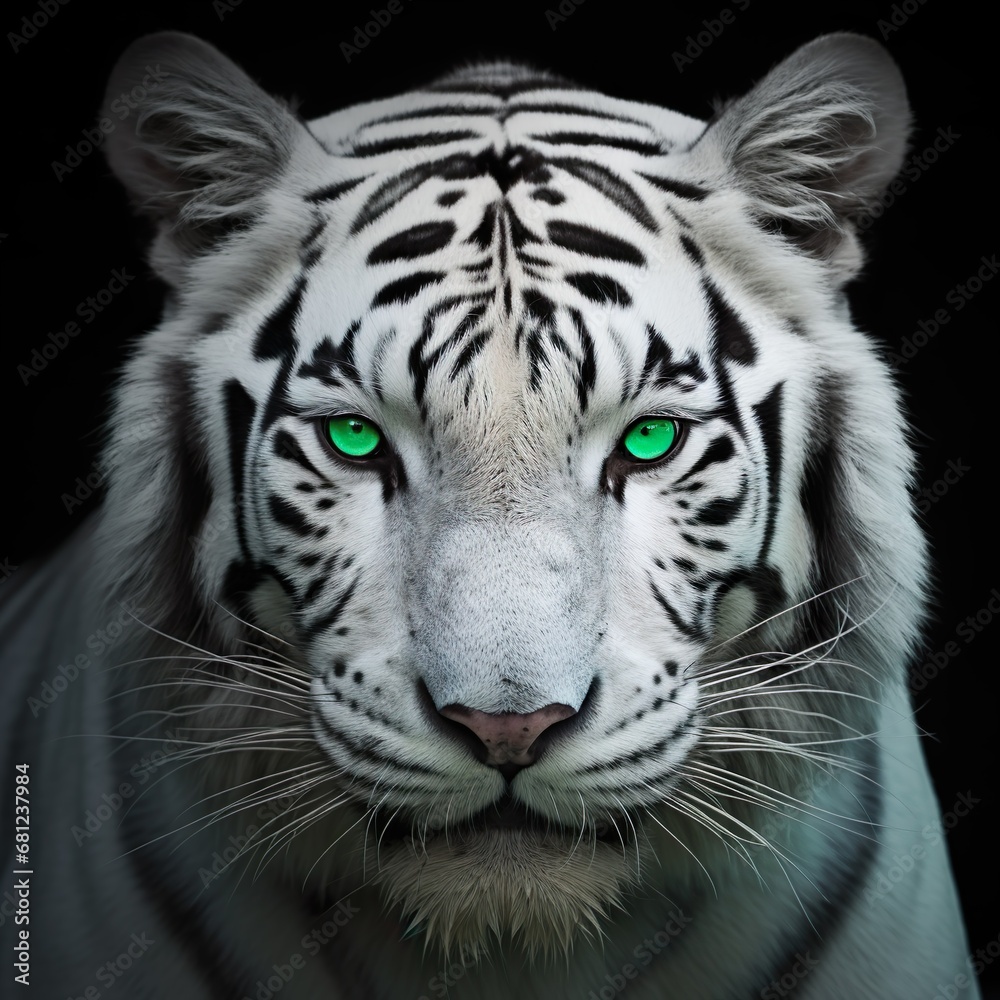 Fototapeta premium white tiger 