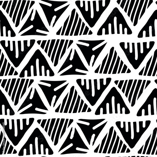 Geometric Shapes Monochrome