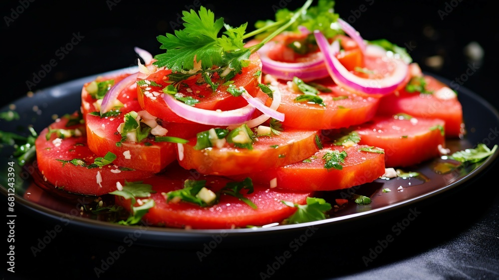 Vibrant and Refreshing Watermelon Salad Vibrant and Refreshing Watermelon Salad