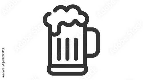 Beer Icon Isolated Beer Symbol Vector Design Illustration Eps 10