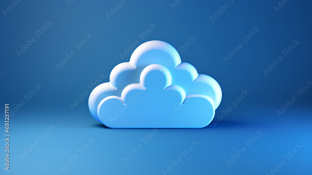 Creative icon of cloud computing, computing, services in the cloud, Cloud Storage Creative icon of cloud computing, computing, services in the cloud, Cloud Storage