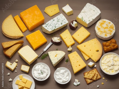 cheese on a plate