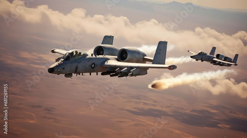 Futuristic Combat Air Support