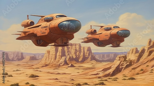 Futuristic Combat Air Support