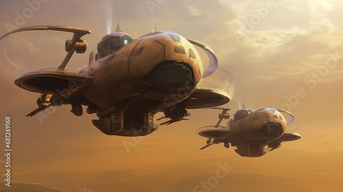 Futuristic Combat Air Support