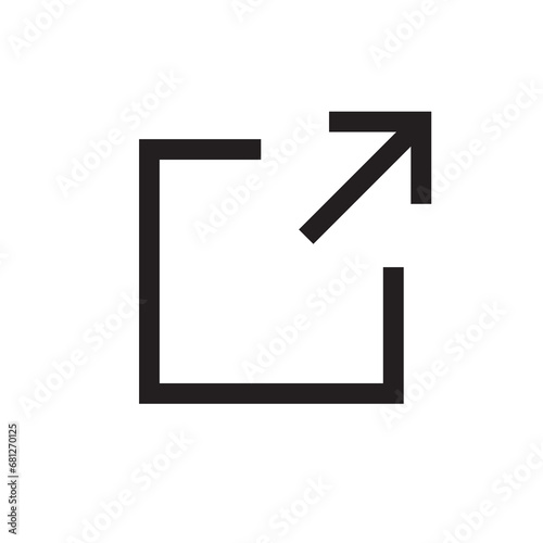Canvas Print External Link Icon